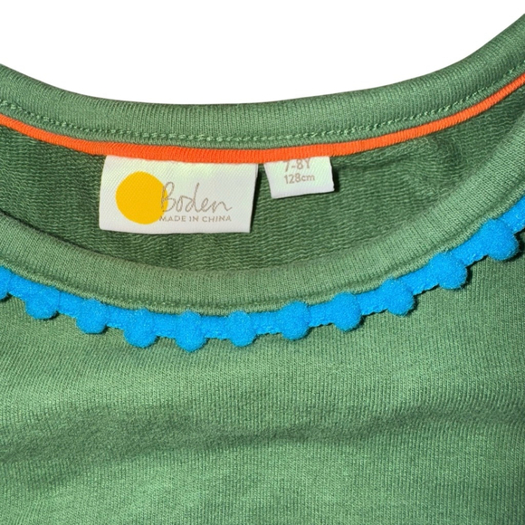 Girls Boden Green Romper Size 7-8Y sleeveless jumper preppy - Picture 4 of 5